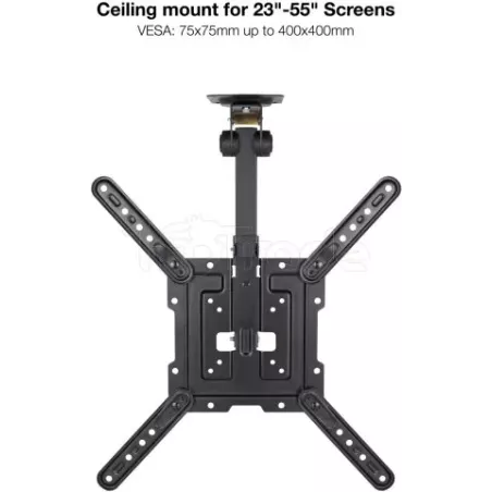Support de montage au Plafond Tooq pour écrans 23"-55 | MonPC.Store