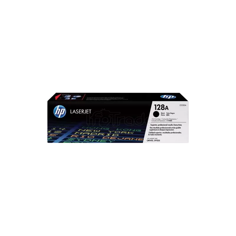 Toner Noir HP 128A Laserjet CE320A - 2000 pages | MonPC.Store