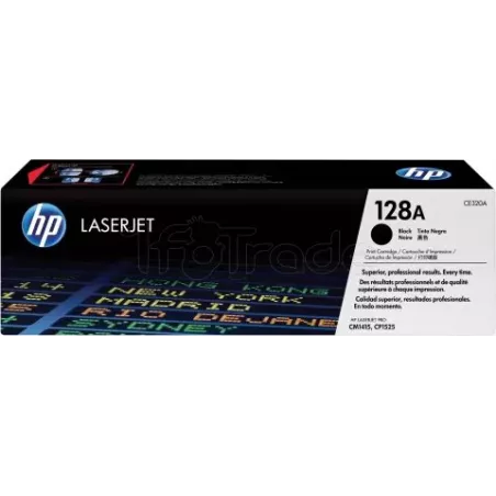 Toner Noir HP 128A Laserjet CE320A - 2000 pages | MonPC.Store