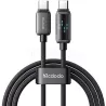 CâbleMcdodoUSB-C avec écran 1,2m M/M 100W (Noir) | MonPC.Store