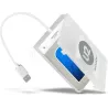 Boitier externe USB 2.0AxagonADSA-1S- S-ATA 2,5" (Blanc) | MonPC.Store
