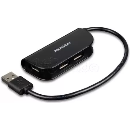 Hub USB 2.0AxagonHUE-X4B - 4x USB-A | MonPC.Store
