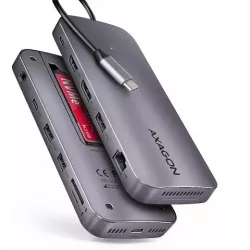 Station d'accueil portable USB-C 3.1AxagonHMC-12GM2avec… | MonPC.Store