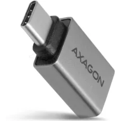 Adaptateur USB-CAxagonvers USB-A M/F (Gris) | MonPC.Store
