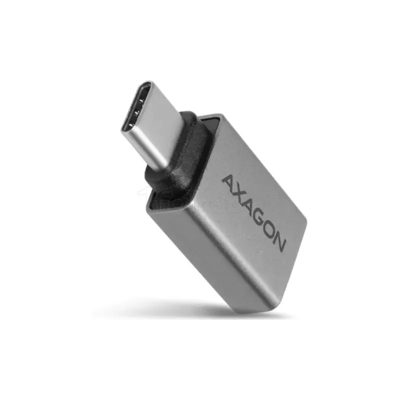 Adaptateur USB-CAxagonvers USB-A M/F (Gris) | MonPC.Store