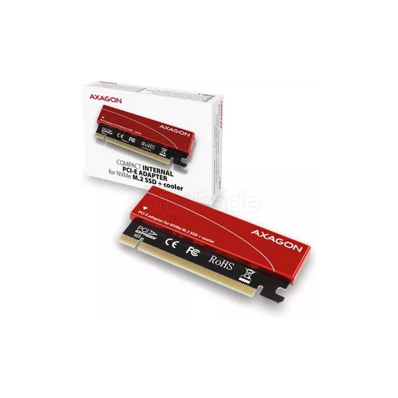Carte Controleur PCIe 4.0 16xAxagonPCEM2-S pour NVMe M.2 | MonPC.Store