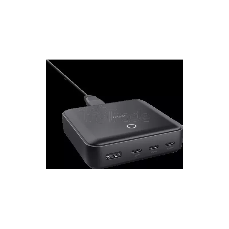 Chargeur de bureauTrustMaxo- 3x USB-C + 1x USB-A 100W… | MonPC.Store