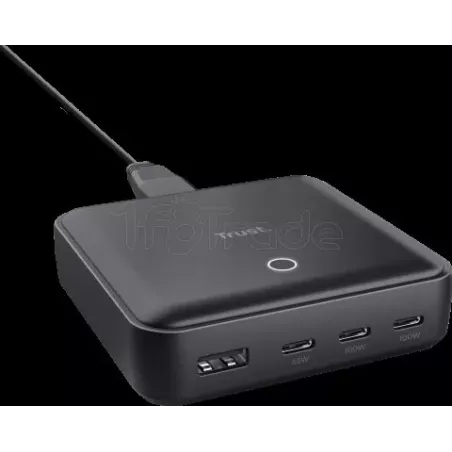 Chargeur de bureauTrustMaxo- 3x USB-C + 1x USB-A 100W… | MonPC.Store