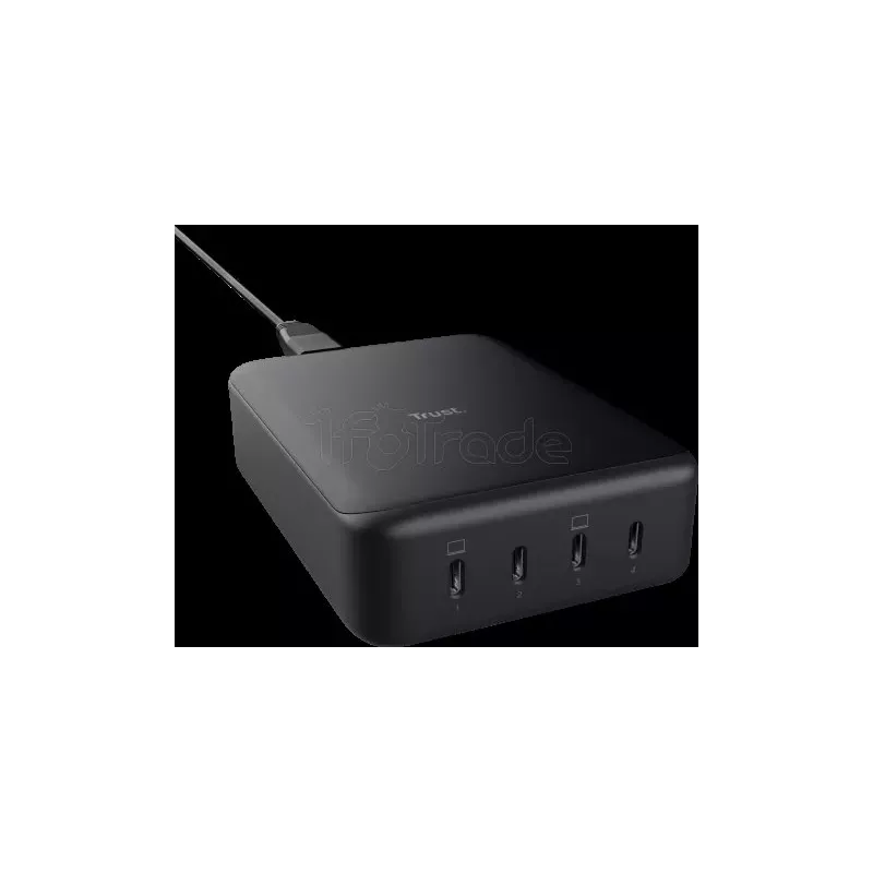 Chargeur de bureauTrustMaxo GaN 4- 4x USB-C - 240W… | MonPC.Store
