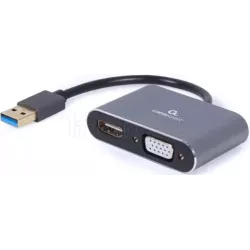 Câble ConvertisseurCableXpertUSB-A vers HDMI et VGA MF… | MonPC.Store