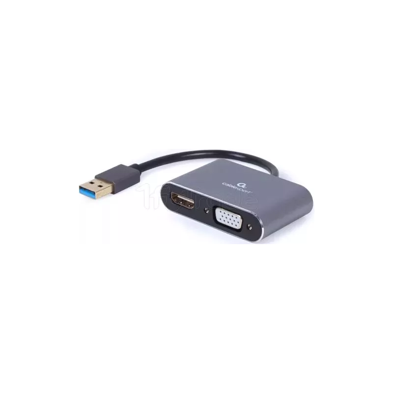 Câble ConvertisseurCableXpertUSB-A vers HDMI et VGA MF… | MonPC.Store