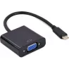 ConvertisseurCableXpertUSB-C vers VGA M/F 15cm (Noir) | MonPC.Store