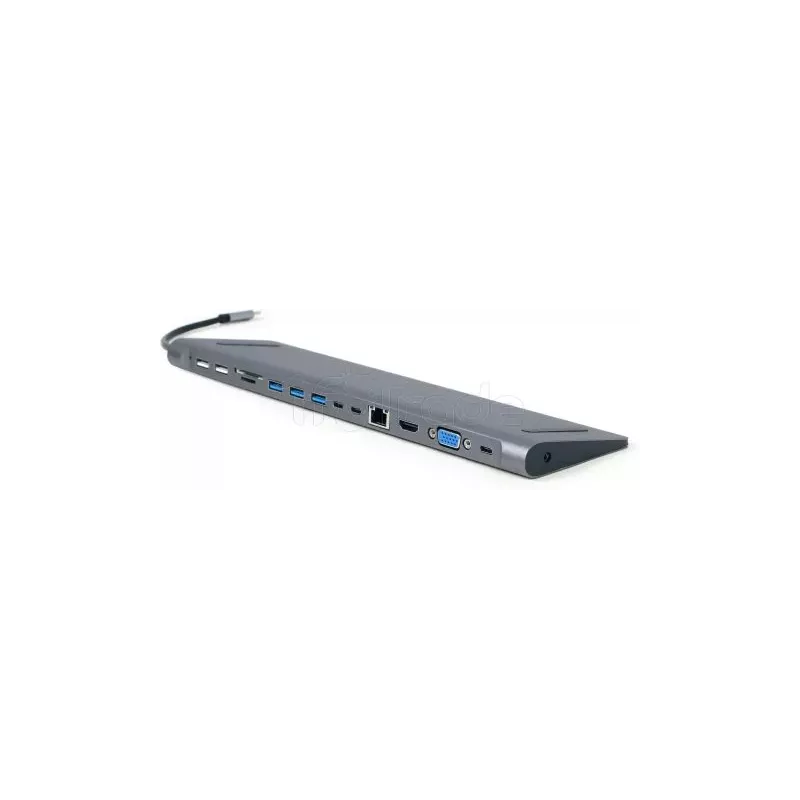 Station d'accueil USB-C 3.0CableXpert9-01 (Gris) | MonPC.Store