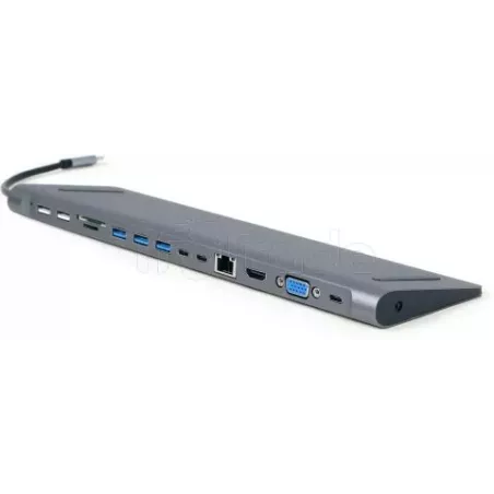 Station d'accueil USB-C 3.0CableXpert9-01 (Gris) | MonPC.Store