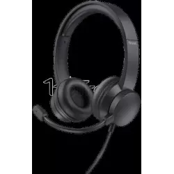 Casque MicroTrustAyda PC (Noir) | MonPC.Store