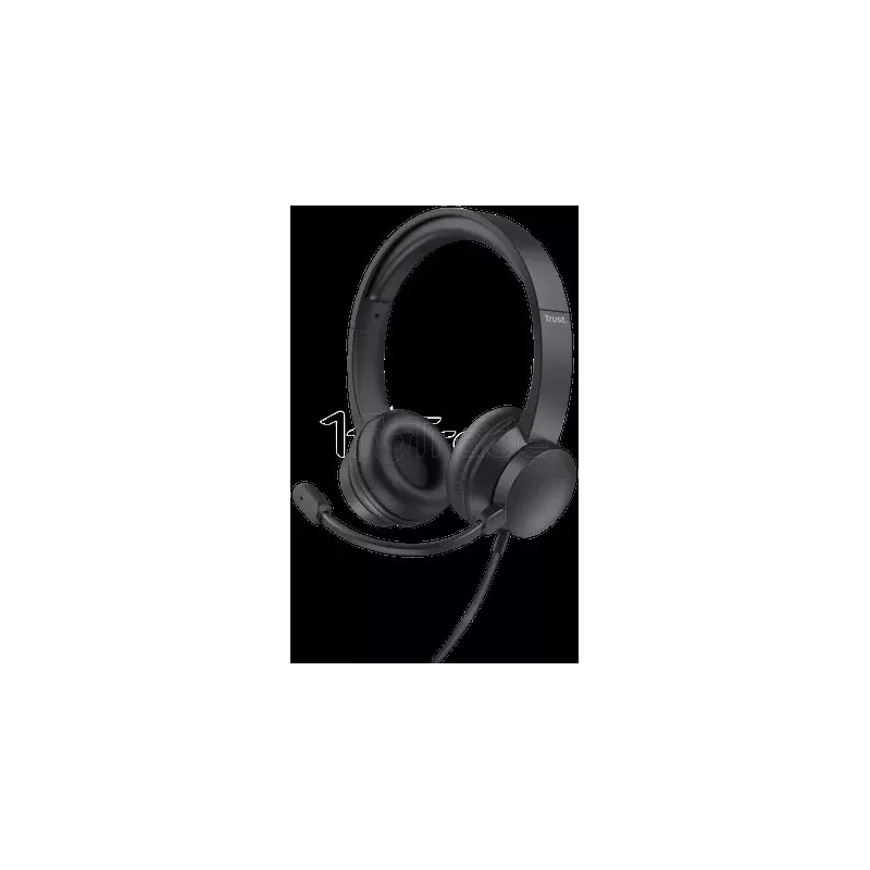 Casque MicroTrustAyda PC (Noir) | MonPC.Store