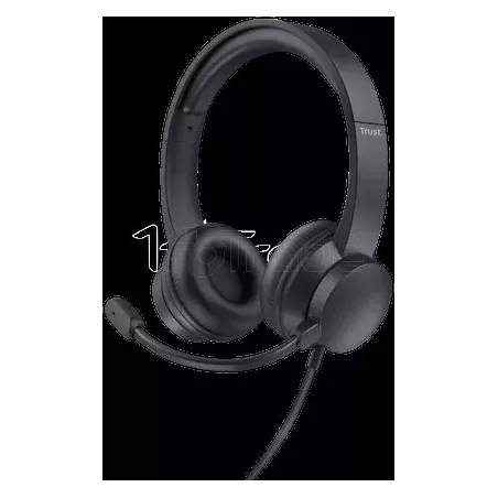 Casque MicroTrustAyda PC (Noir) | MonPC.Store