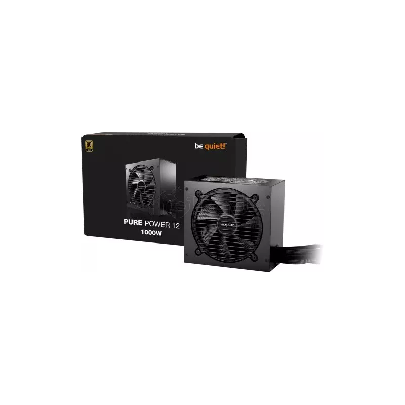 Alimentation ATX be quiet!Pure Power 12- 1000W (Noir) | MonPC.Store
