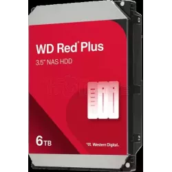 Disque Dur 3,5"Western DigitalRed Plus6To 256Mo… | MonPC.Store