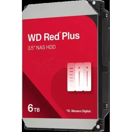 Disque Dur 3,5"Western DigitalRed Plus6To 256Mo… | MonPC.Store
