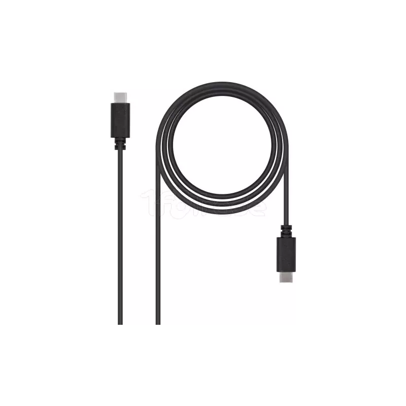 CâbleNanocableUSB-C 2.0 M/M 1m (Noir) | MonPC.Store