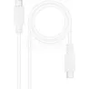 CâbleNanocableUSB-C 2.0 M/M 1m (Blanc) | MonPC.Store