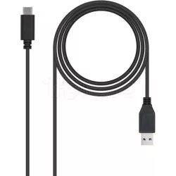 CâbleNanocableUSB-A/C 3.1 M/M 1m (Noir) | MonPC.Store