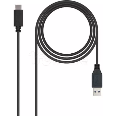 CâbleNanocableUSB-A/C 3.1 M/M 1m (Noir) | MonPC.Store