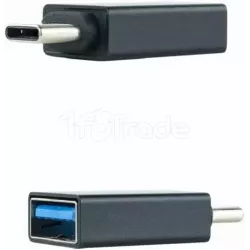 AdaptateurNanocableUSB-C/A 3.1 (Noir) | MonPC.Store