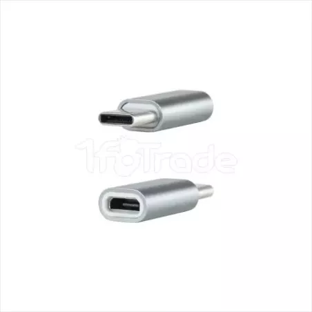 AdaptateurNanocableUSB-C vers Micro USB (Gris) | MonPC.Store