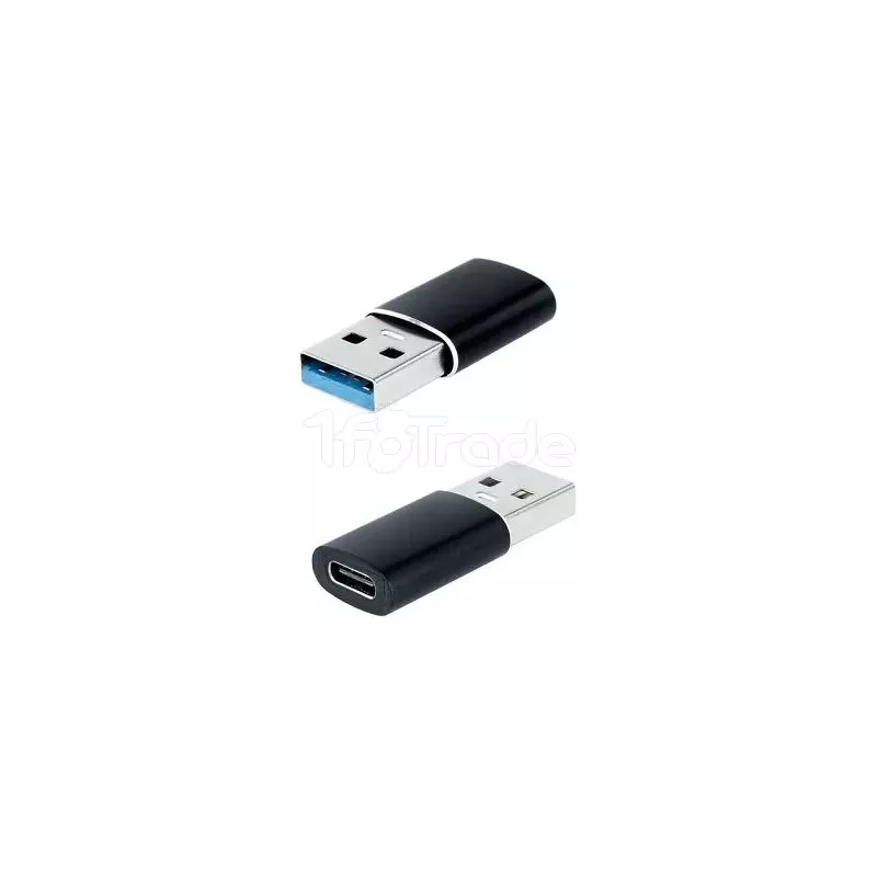 AdaptateurNanocableUSB-A/C 3.1 (Noir) | MonPC.Store