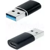 AdaptateurNanocableUSB-A/C 3.1 (Noir) | MonPC.Store