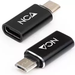 AdaptateurNanocableMicro USB vers USB-C (Noir) | MonPC.Store