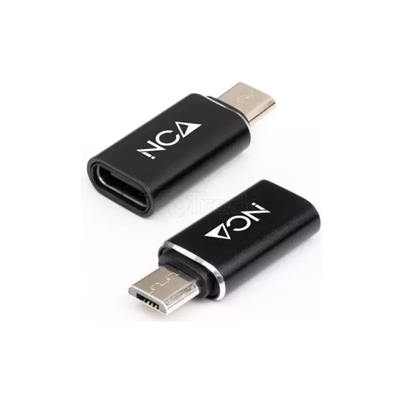 AdaptateurNanocableMicro USB vers USB-C (Noir) | MonPC.Store