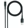 CâbleNanocableUSB-A - Lightning M/M 1m (Noir) | MonPC.Store