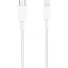 CâbleNanocableUSB-C - Lightning M/M 1m (Blanc) | MonPC.Store