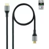 CâbleNanocableHDMI 2.1 M/M 2m (Noir/Gris) | MonPC.Store