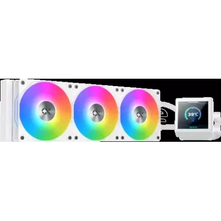 Kit Watercooling AIOXigmatekConnectRGB - 360mm (Blanc) | MonPC.Store