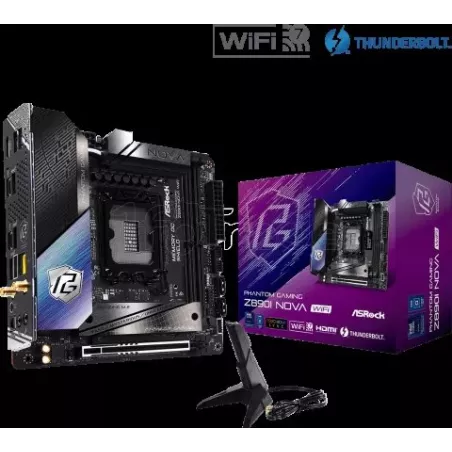 Carte MèreASRockZ890I Phantom Gaming Nova WiFi(Intel… | MonPC.Store