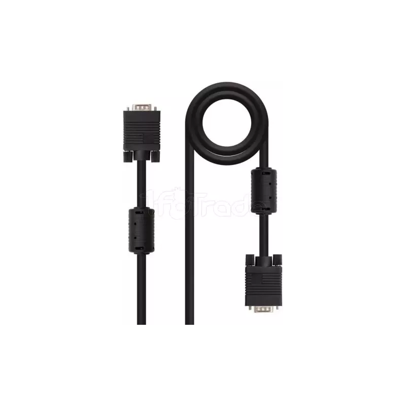 Cable S-VGANanocable1m M/M (Noir) | MonPC.Store