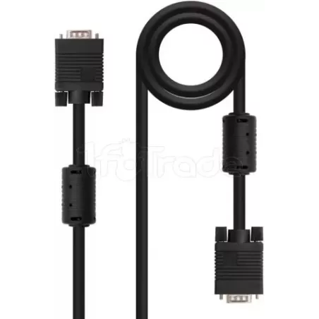 Cable S-VGANanocable1m M/M (Noir) | MonPC.Store