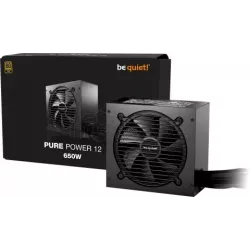 Alimentation ATX be quiet!Pure Power 12- 650W (Noir) | MonPC.Store