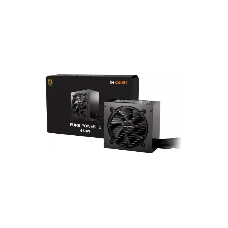 Alimentation ATX be quiet!Pure Power 12- 650W (Noir) | MonPC.Store
