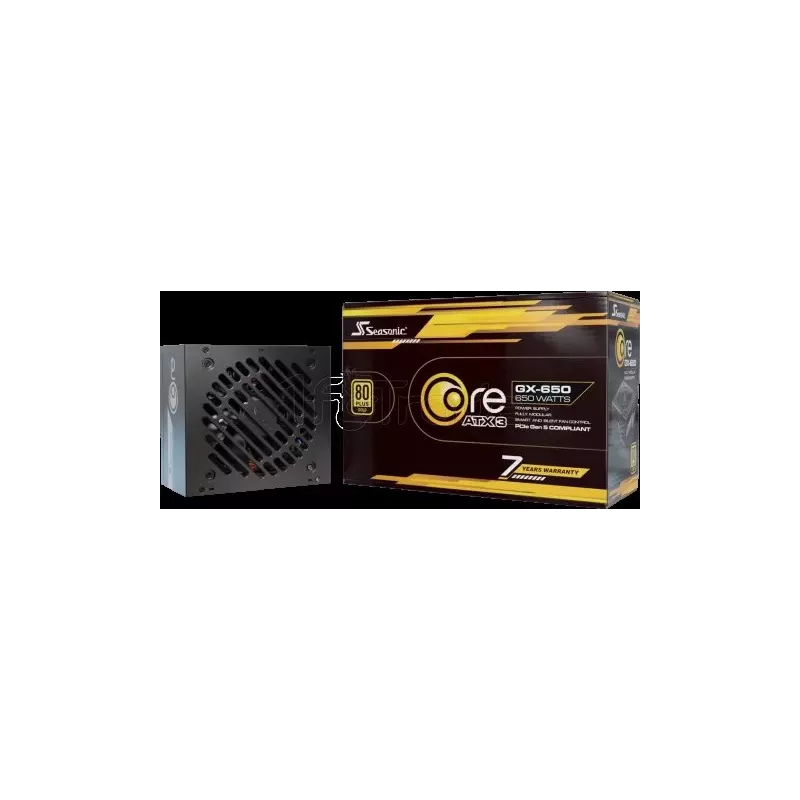 Alimentation ATXSeasonicCore GX V2 2024- 650W (Noir) | MonPC.Store