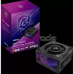 Alimentation ATXASRockPhantom Gaming- 750W (Noir) | MonPC.Store