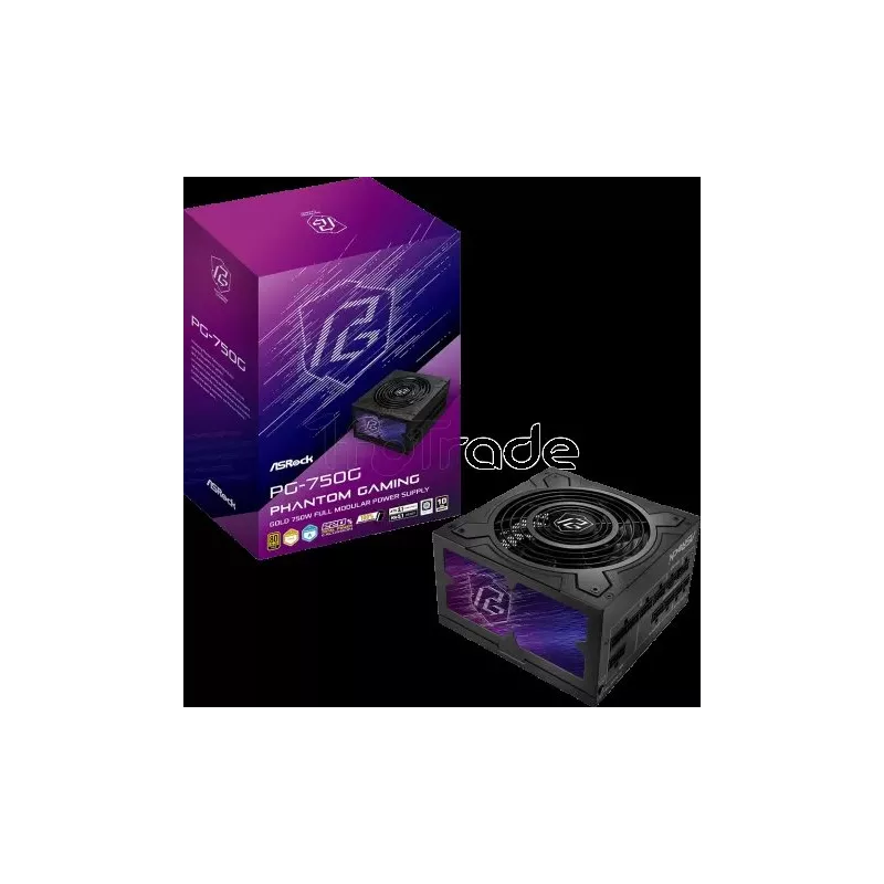 Alimentation ATXASRockPhantom Gaming- 750W (Noir) | MonPC.Store