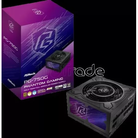 Alimentation ATXASRockPhantom Gaming- 750W (Noir) | MonPC.Store
