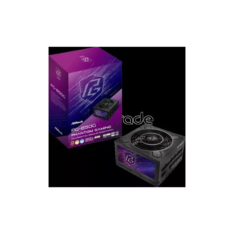 Alimentation ATXASRockPhantom Gaming- 850W (Noir) | MonPC.Store