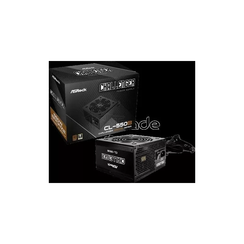 Alimentation ATXASRockChallengerBronze - 550W (Noir) | MonPC.Store