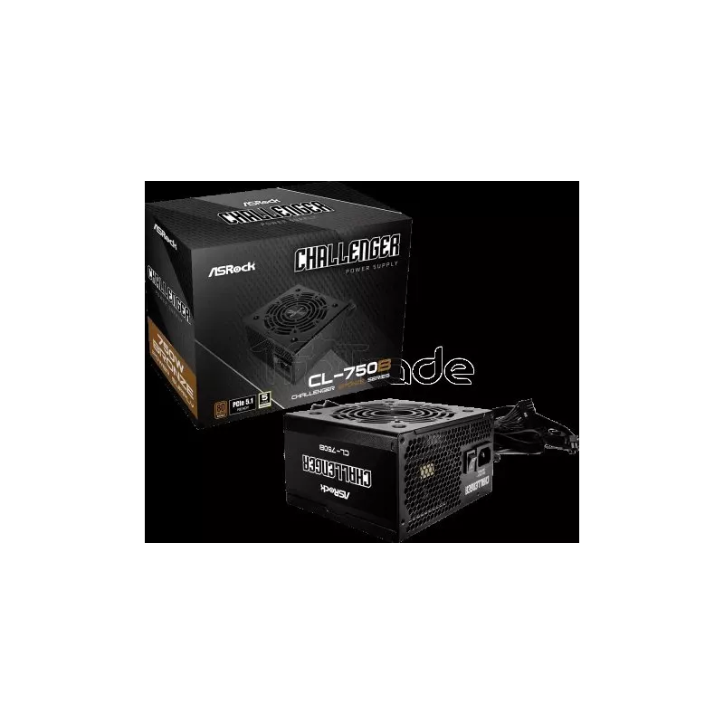 Alimentation ATXASRockChallengerBronze - 750W (Noir) | MonPC.Store